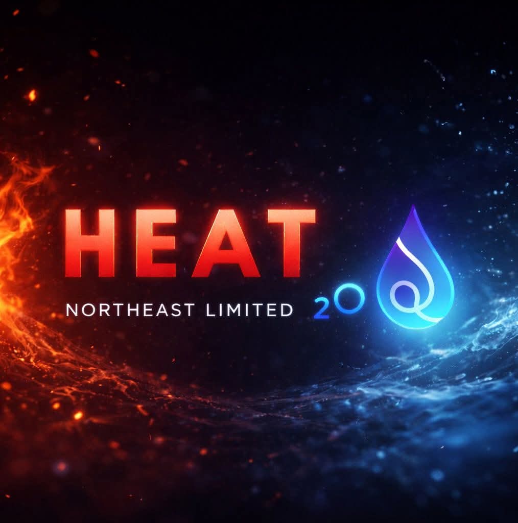 Heat2O Northeast Limited logo, fire and water